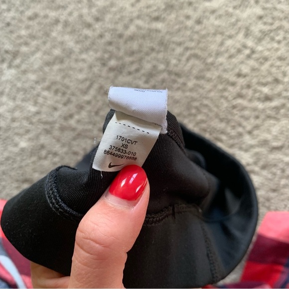 Women's Nike Pro Black Sports Bra Size Extra Small - Picture 4 of 4